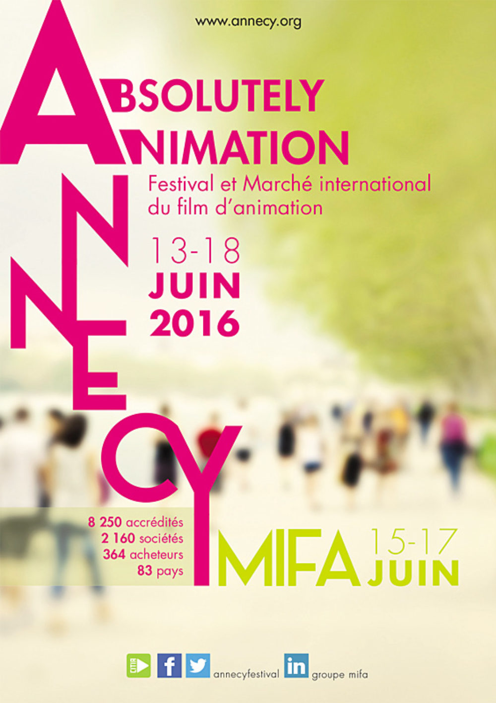 Międzynarodowe targi animacji MIFA: 15-17 czerwca 2016 