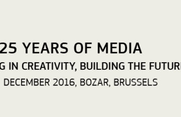 Świętujemy 25 lat MEDIA – Europejskie Forum Filmowe (1-2 Grudnia, Bruksela)