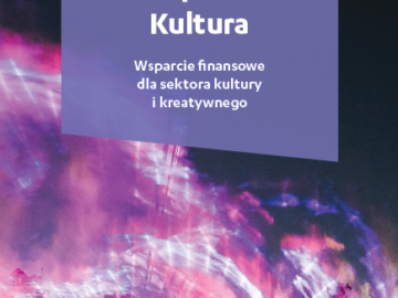Komponent Kultura. Wsparcie finansowe dla sektora kultury i kreatywnego (2018) [plik pdf, 2210 KB]