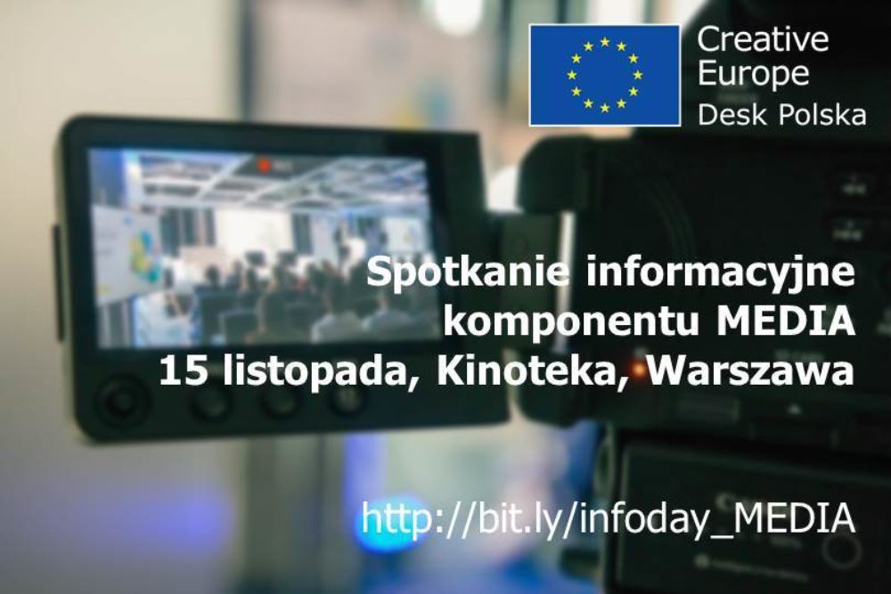 Spotkanie informacyjne komponentu MEDIA: 15 listopada, Warszawa 