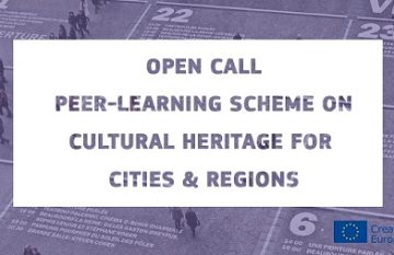 Ogłoszenie o przetargu w obszarze „Peer-Learning Scheme on Cultural Heritage for Cities and Regions”