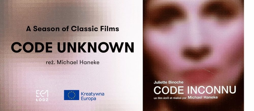 „Code unknown” Michaela Hanekego w Szkole Filmowej w Łodzi 