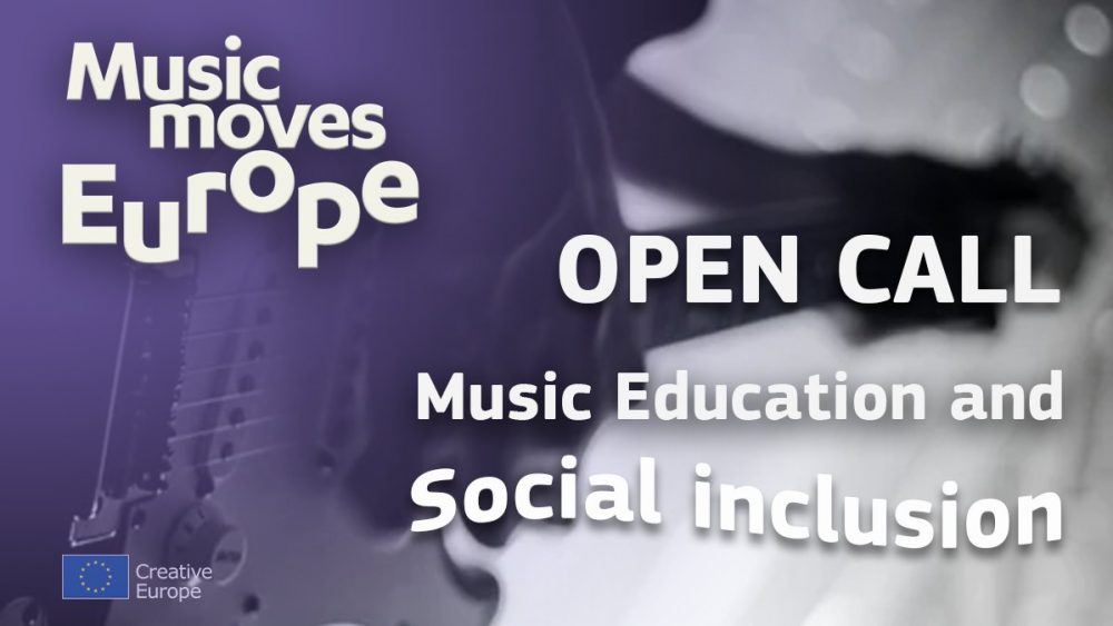 Nabór wniosków w ramach inicjatywy Music Moves Europe – działanie „Edukacja muzyczna” 