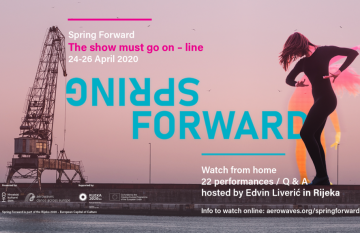 Festiwal Tańca Aerowaves Spring Forward – 24-26 kwietnia 2020 r. ONLINE