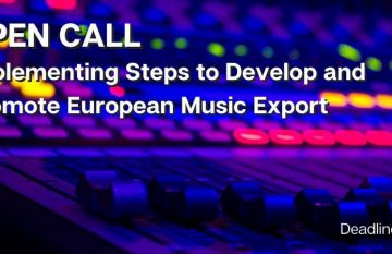 Przetarg „Implementing Steps to Develop and Promote European Music Export” w ramach pilotażowej inicjatywy Music Moves Europe