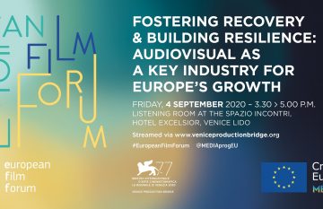 Europejskie Forum Filmowe w Wenecji | 4 września