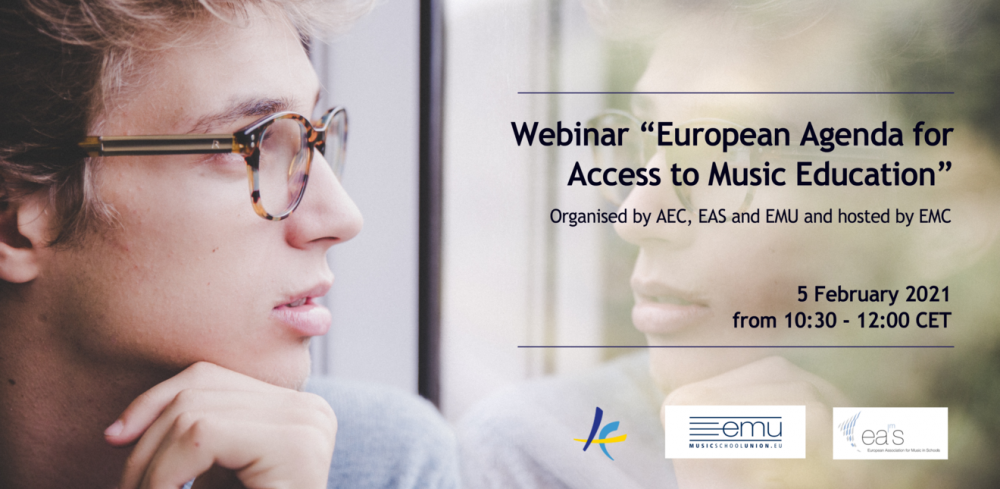 Webinarium „European Agenda for Access to Music Education” | 5 lutego 2021 