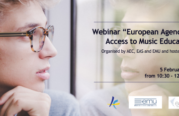 Webinarium „European Agenda for Access to Music Education” | 5 lutego 2021
