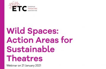 Sieć European Theatre Convention zaprasza na webinarium dotyczące zrównoważonego teatru | 21 stycznia 2021
