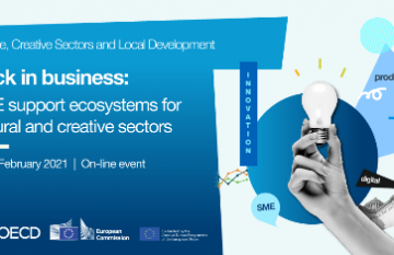 Webinarium Back in business: SME support ecosystems for cultural and creative sectors | 25-26 lutego 2021
