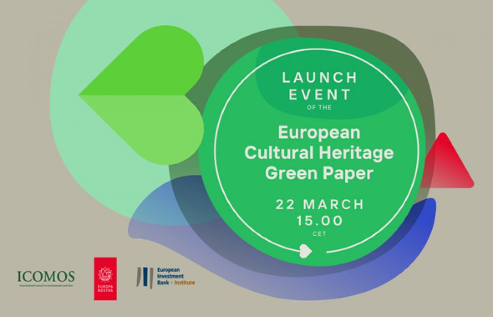 Europejskie dziedzictwo w centrum Europejskiego Zielonego Ładu – inauguracja zielonej księgi | 22 marca 2021 
