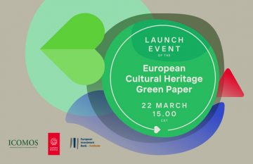 Europejskie dziedzictwo w centrum Europejskiego Zielonego Ładu – inauguracja zielonej księgi | 22 marca 2021