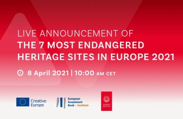 7 Most Endangered 2021 – ogłoszenie listy siedmiu zagrożonych obiektów dziedzictwa kulturowego