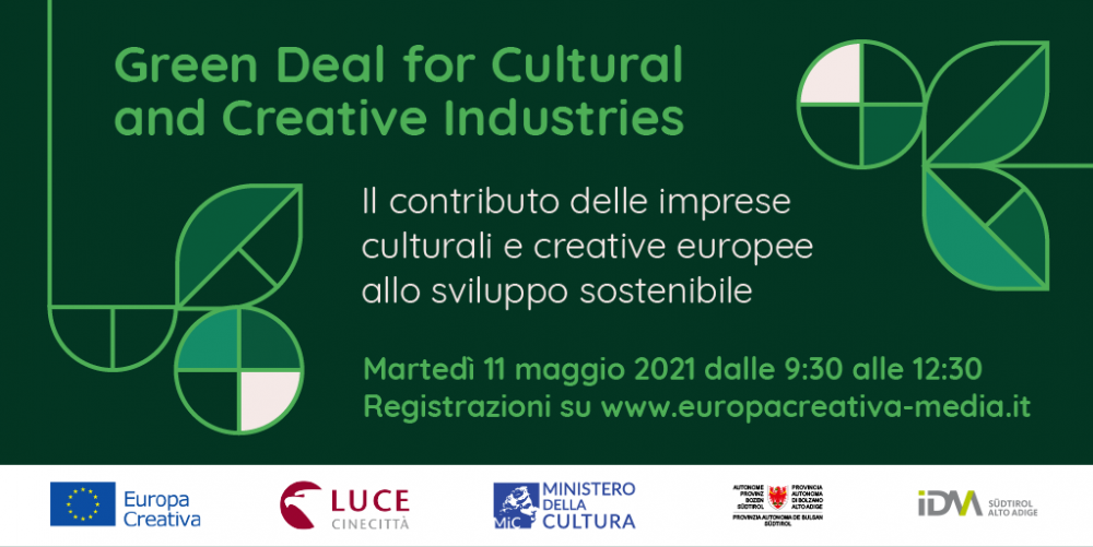 Green Deal for Culture and Creative Industries | webinarium, 11 maja 2021 