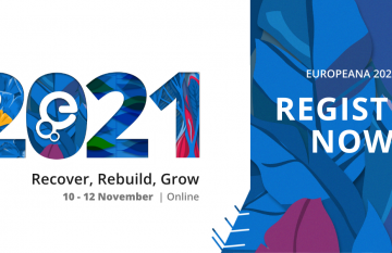 Europeana 2021 | konferencja online, 10-12 listopada 2021
