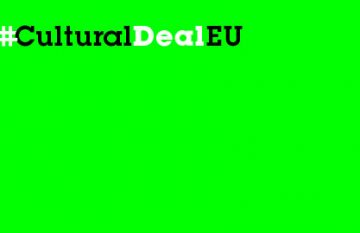 A Cultural Deal for Europe | 18 listopada 2021, save the date