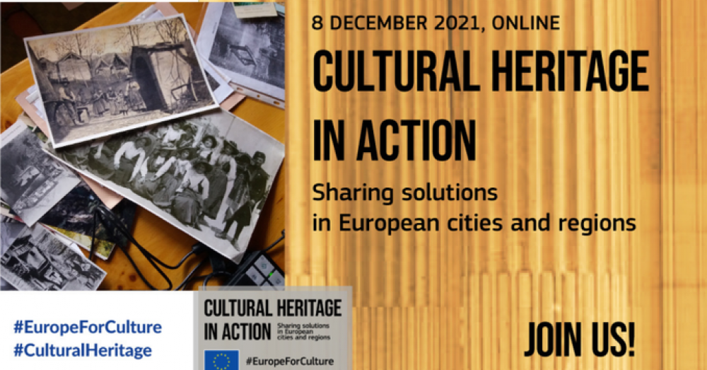 Cultural Heritage in Action: podsumowanie dotychczasowych działań i plany na przyszłość | 8 grudnia, wydarzenie online 