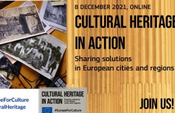 Cultural Heritage in Action: podsumowanie dotychczasowych działań i plany na przyszłość | 8 grudnia, wydarzenie online