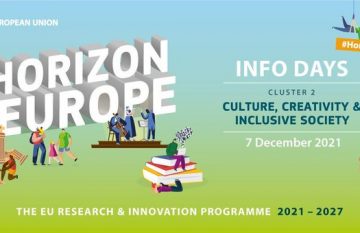 Horyzont Europa klaster 2: Culture, Creativity and Inclusive Society | 7 grudnia, spotkanie informacyjne