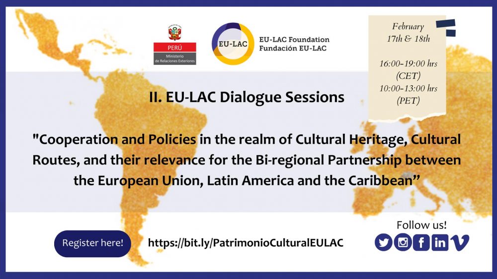 Sesja nt. dziedzictwa i szlaków kulturowych: 17-18 luty 2022, online 