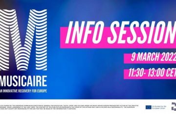MusicAire open call | sesja informacyjna, 9 marca 2022