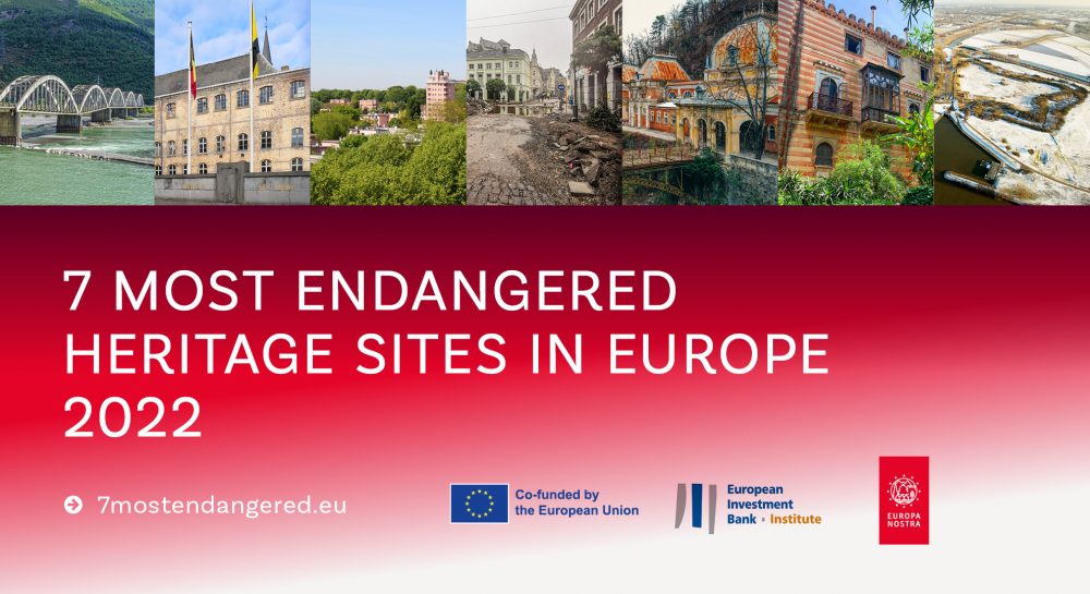 7 najbardziej zagrożonych zabytków i miejsc dziedzictwa kulturowego w Europie w 2022 roku 