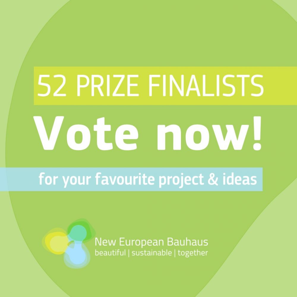 New European Bauhaus Prizes | oddaj swój głos na wybrany projekt 