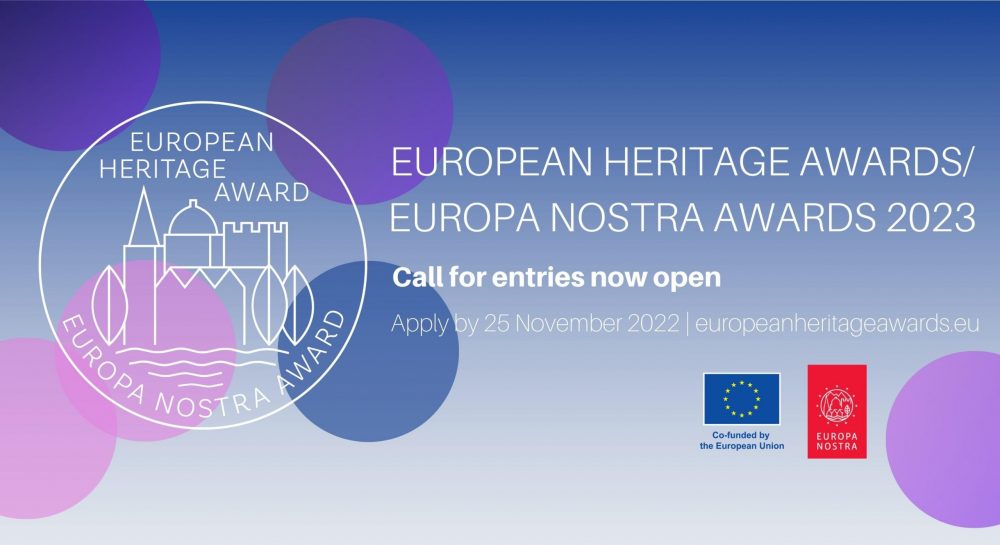 Europa Nostra Awards 2023 | nabór wniosków do 25 listopada 2022 
