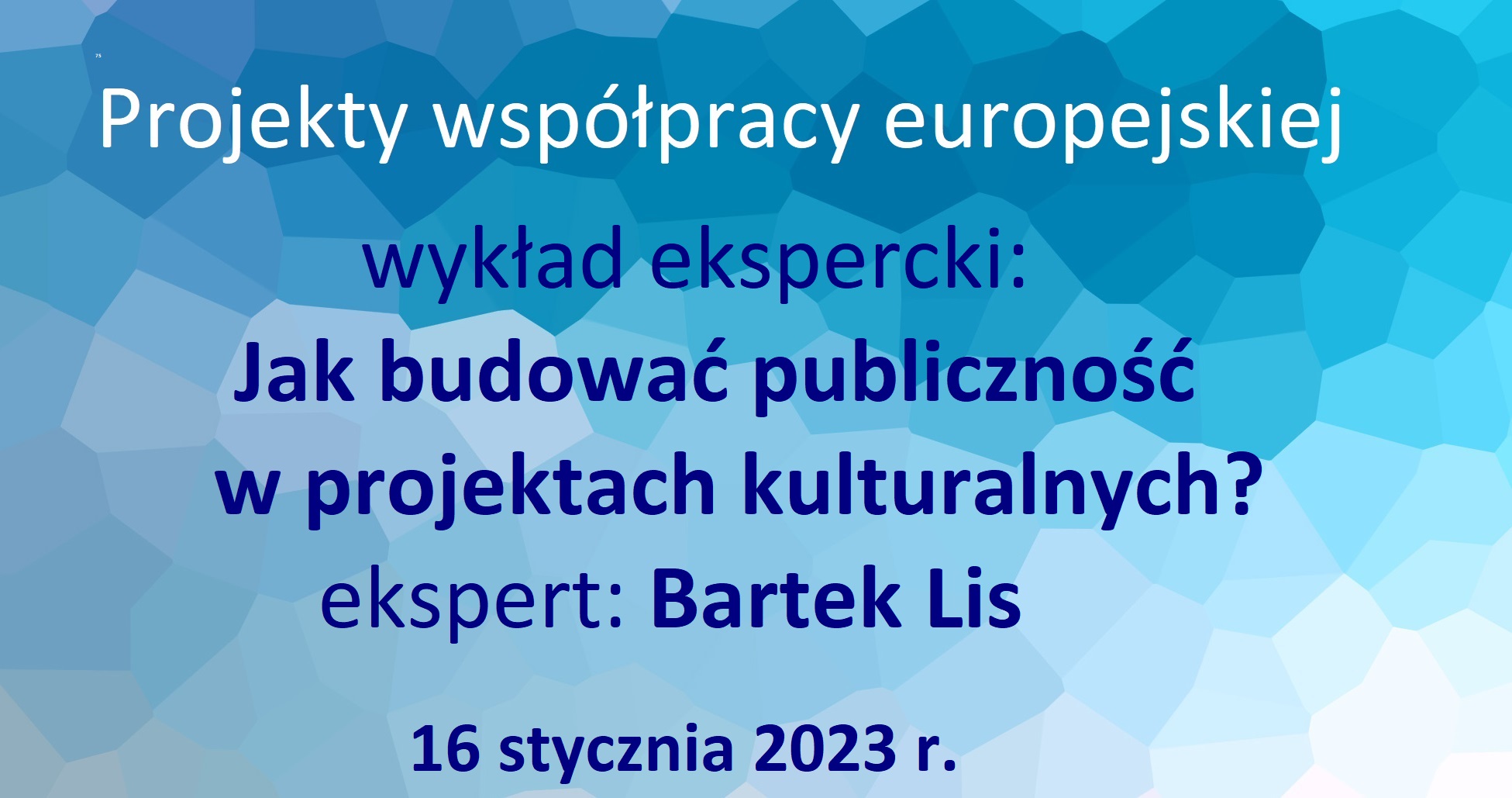 Jak Budować Publiczności W Projektach Kulturalnych? |wykład Ekspercki ...