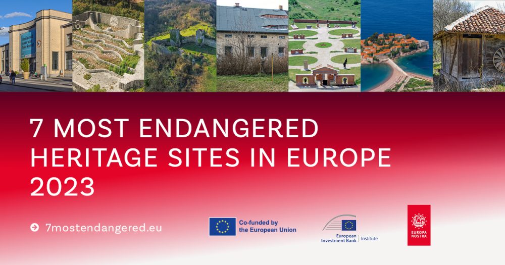 7 najbardziej zagrożonych zabytków i miejsc dziedzictwa kulturowego w Europie w 2023 roku 