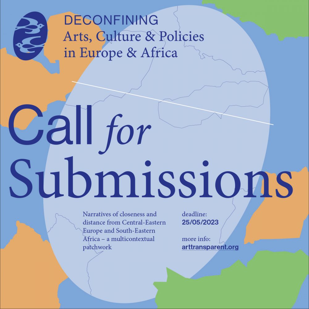 Open call na teksty do antologii w ramach projektu „Deconfining arts, culture and politics in Europe and Africa” 