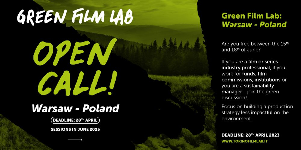 Warsztaty Green Film Lab w Warszawie – trwa nabór 