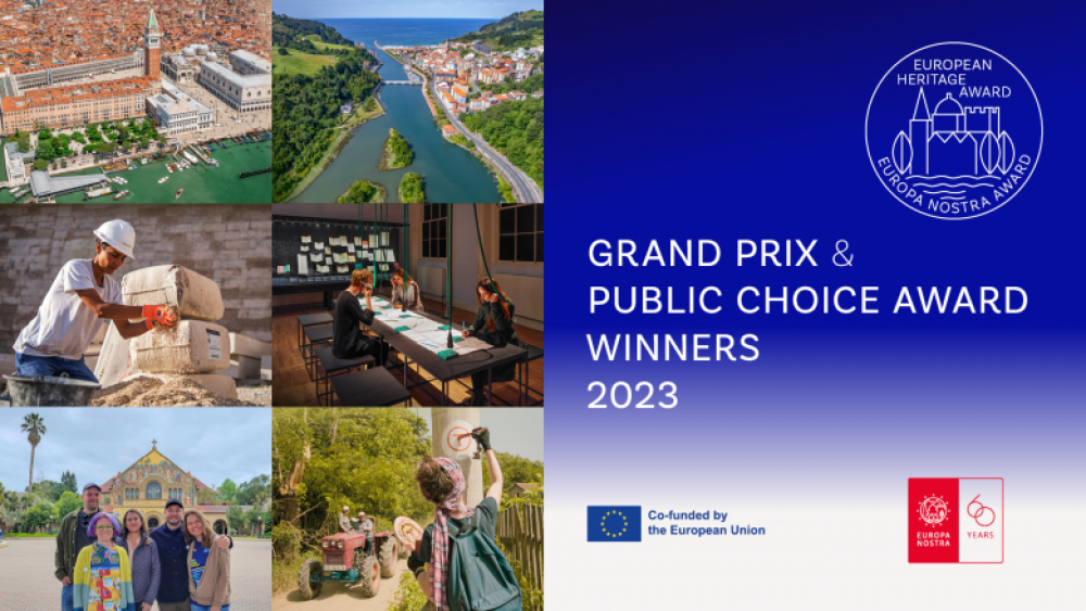 Europa Nostra 2023 | Laureaci Grand Prix i Nagrody Publiczności 