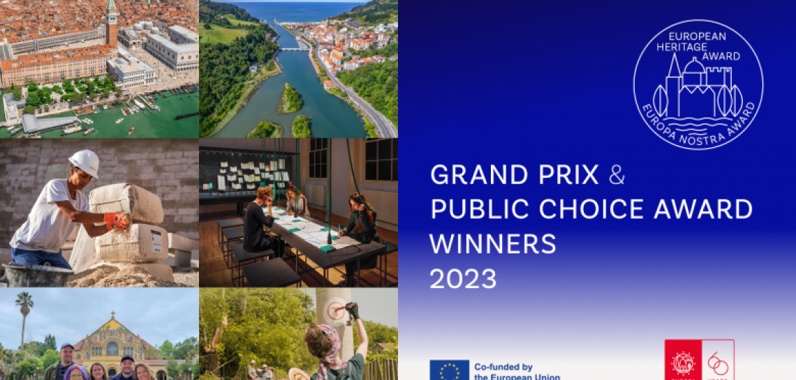 Europa Nostra 2023 | Laureaci Grand Prix i Nagrody Publiczności