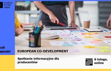 MEDIA 2024: spotkanie informacyjne dla producentów – European Co-Development | 6 lutego, online