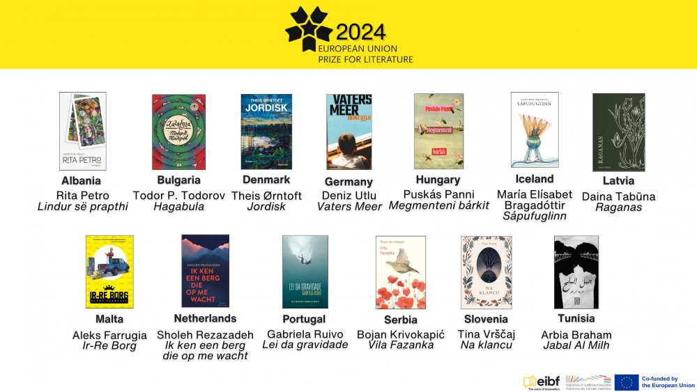 Nagroda Literacka Unii Europejskiej 2024 | lista nominowanych 