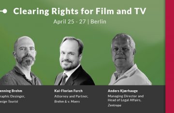 Erich Pommer Institut zaprasza do udziału w warsztacie ‘Clearing Rights for Film and TV’