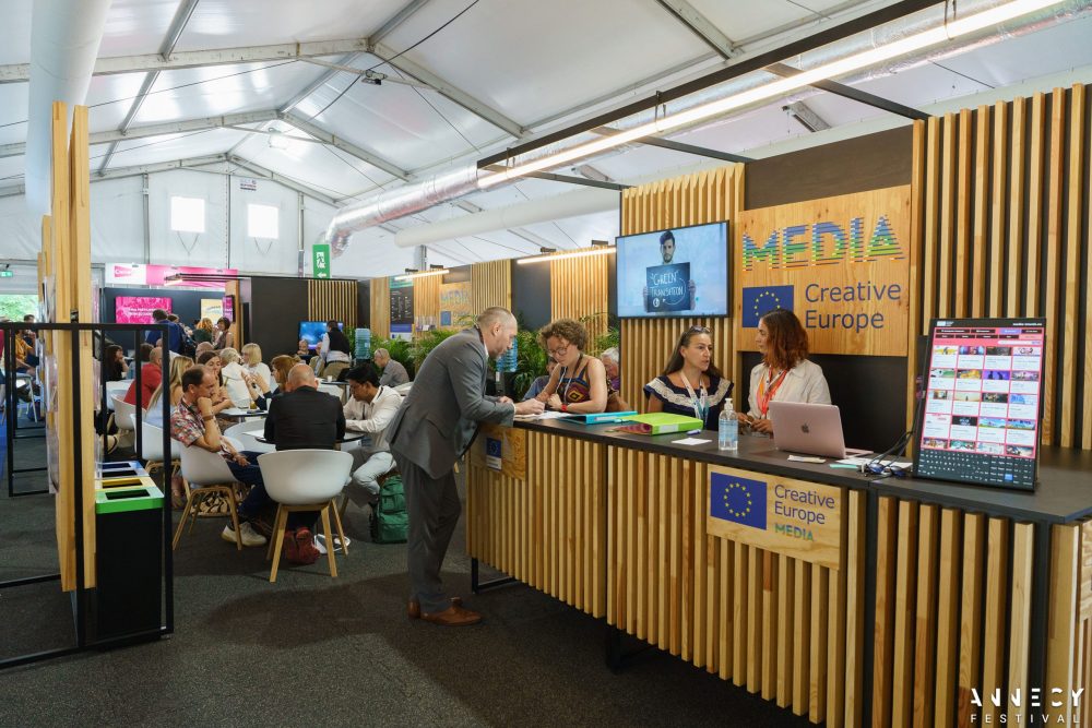 Creative Europe MEDIA Stand podczas MIFA 2024 