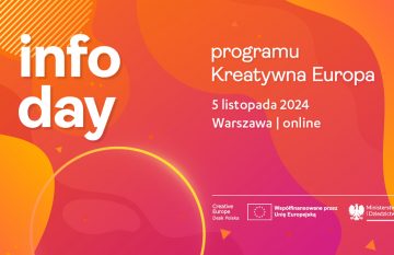 Info Day programu Kreatywna Europa | 5 listopada 2024