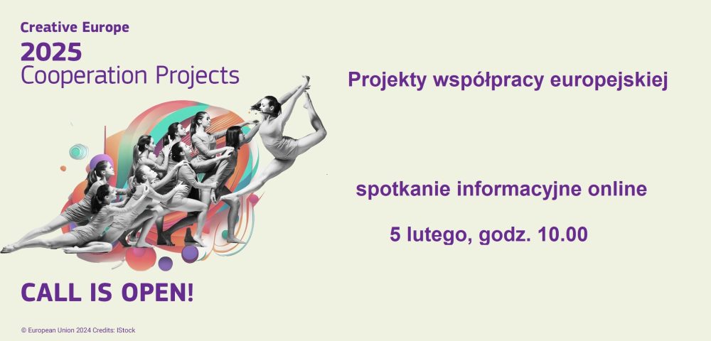 Projekty współpracy europejskiej 2025 | spotkanie informacyjne online, 5 lutego 