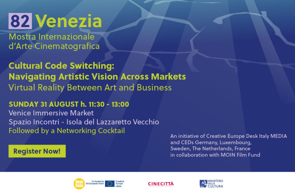 The Venice Immersive Market – wydarzenie organizowane przez Creative Europe Desks MEDIA 