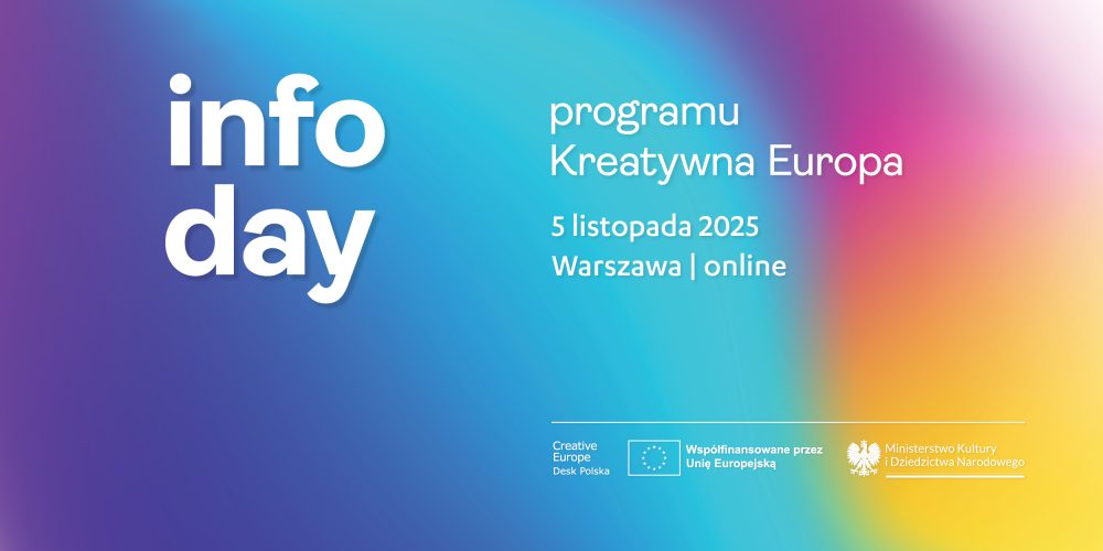 Info Day programu Kreatywna Europa | 5 listopada 2025 