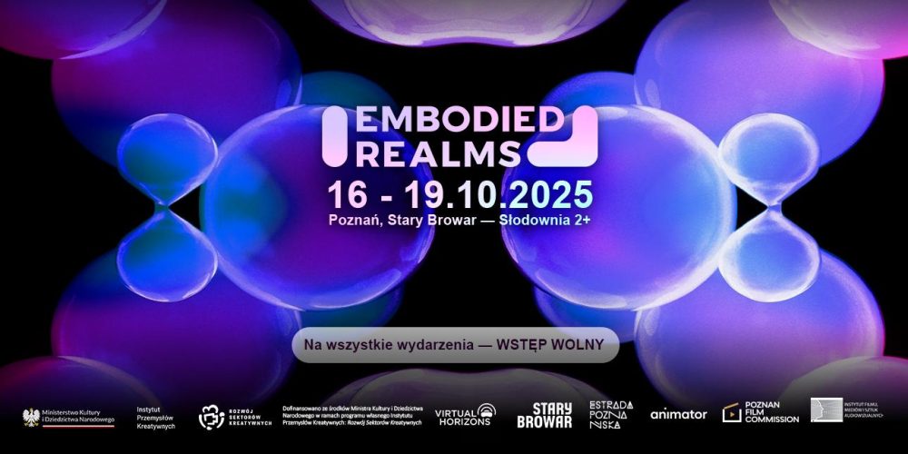 Embodied Realms 2025: Festiwal performansu i technologii XR w Poznaniu 
