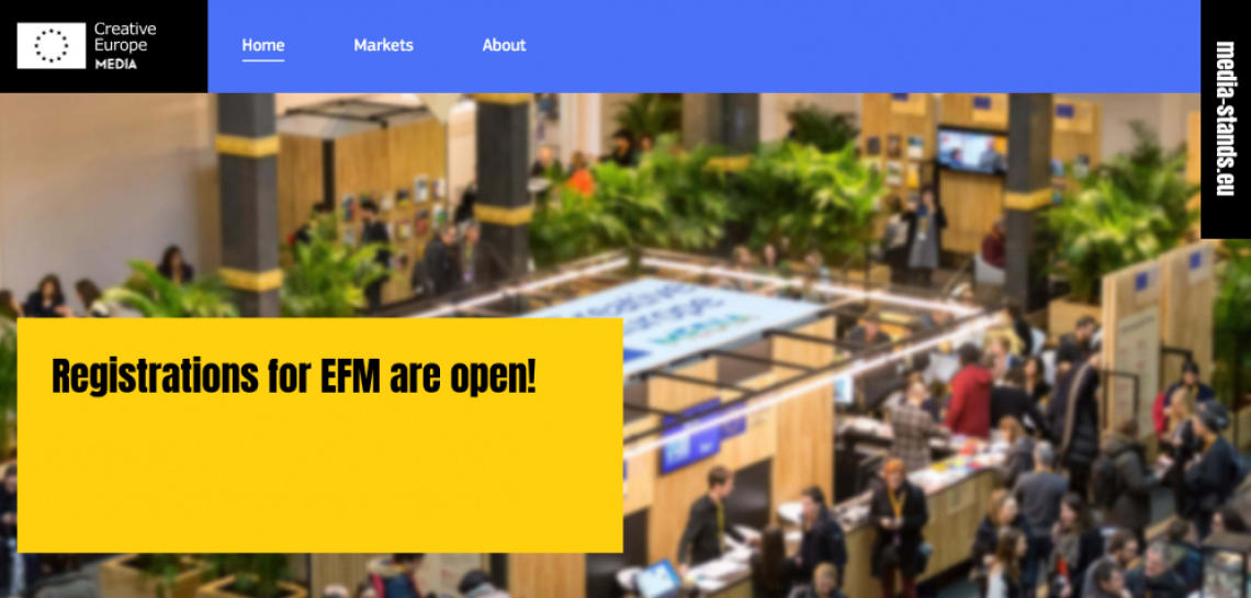 Zapisy na stoisko Creative Europe MEDIA podczas European Film Market