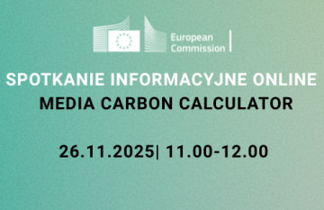Zapraszamy producentów audowizualnych na webinar o MEDIA Carbon Calculator!