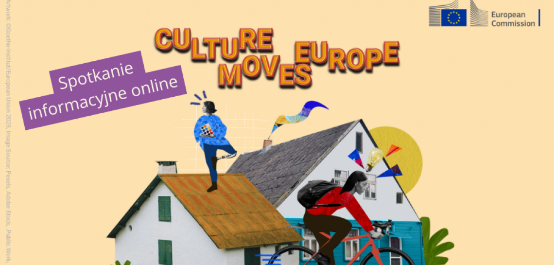 Culture Moves Europe – rezydencje goszczące | spotkanie informacyjne online, 15 stycznia