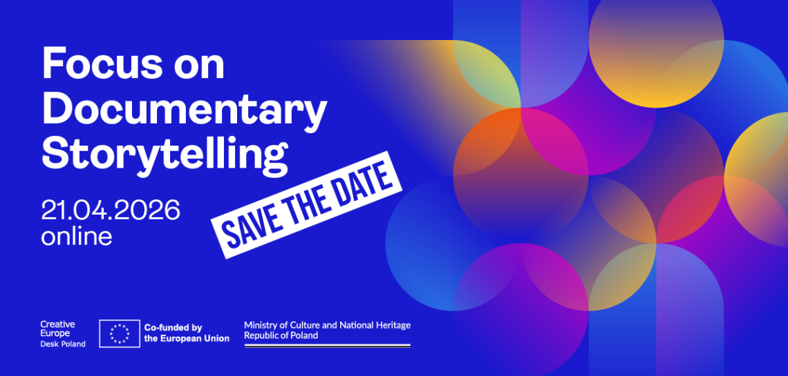 SAVE THE DATE: konferencja ‘Focus on Documentary Storytelling’ | 21 kwietnia, online