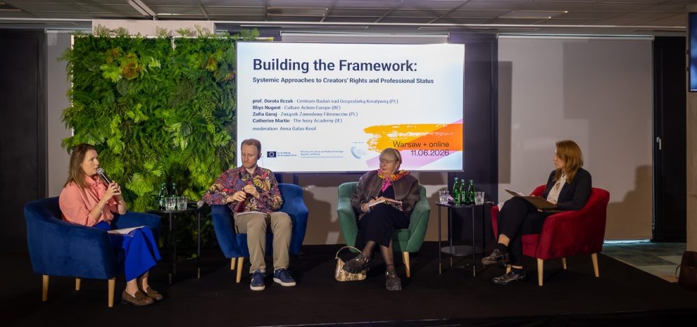 Relacja z konferencji „Behind Creativity: Towards Fair Conditions for European Creators” | 11.06.2026 