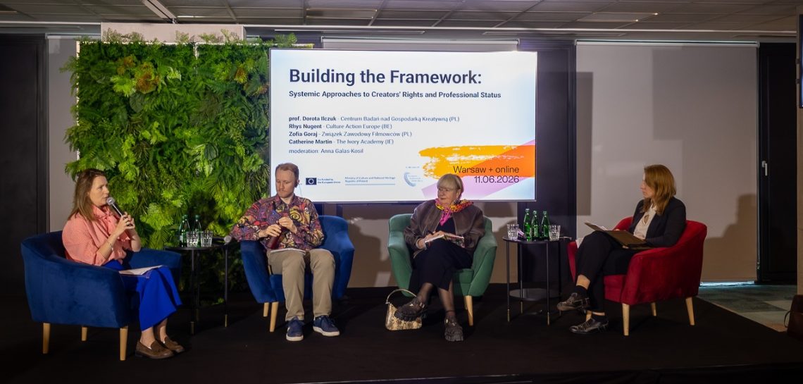 Relacja z konferencji „Behind Creativity: Towards Fair Conditions for European Creators” | 11.06.2026