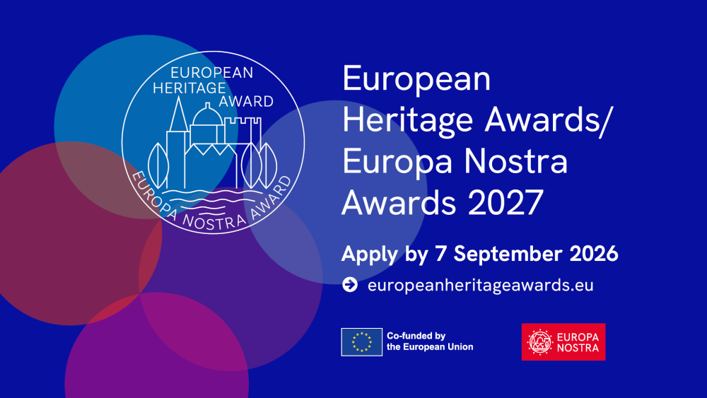 Europa Nostra Awards 2027 | nabór wniosków do 7 września 